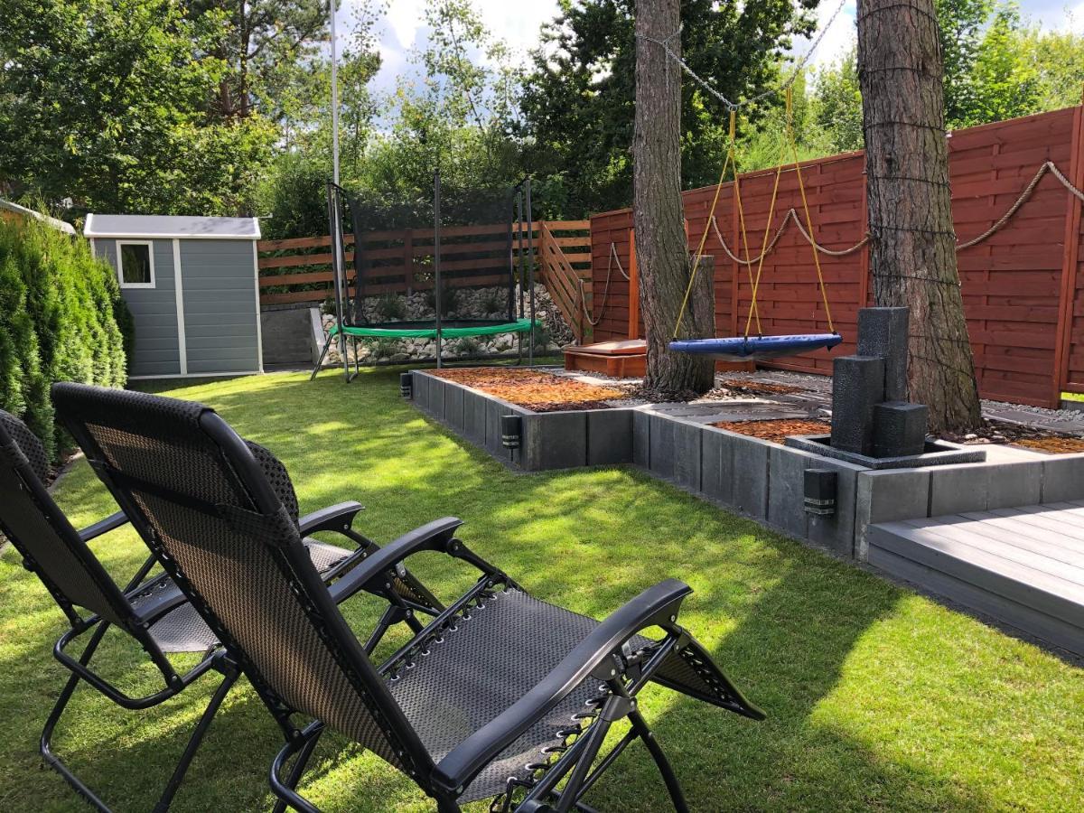 Апартаменты Apartament Zatoka Deluxe Z Ogrodem Debogorze Экстерьер фото